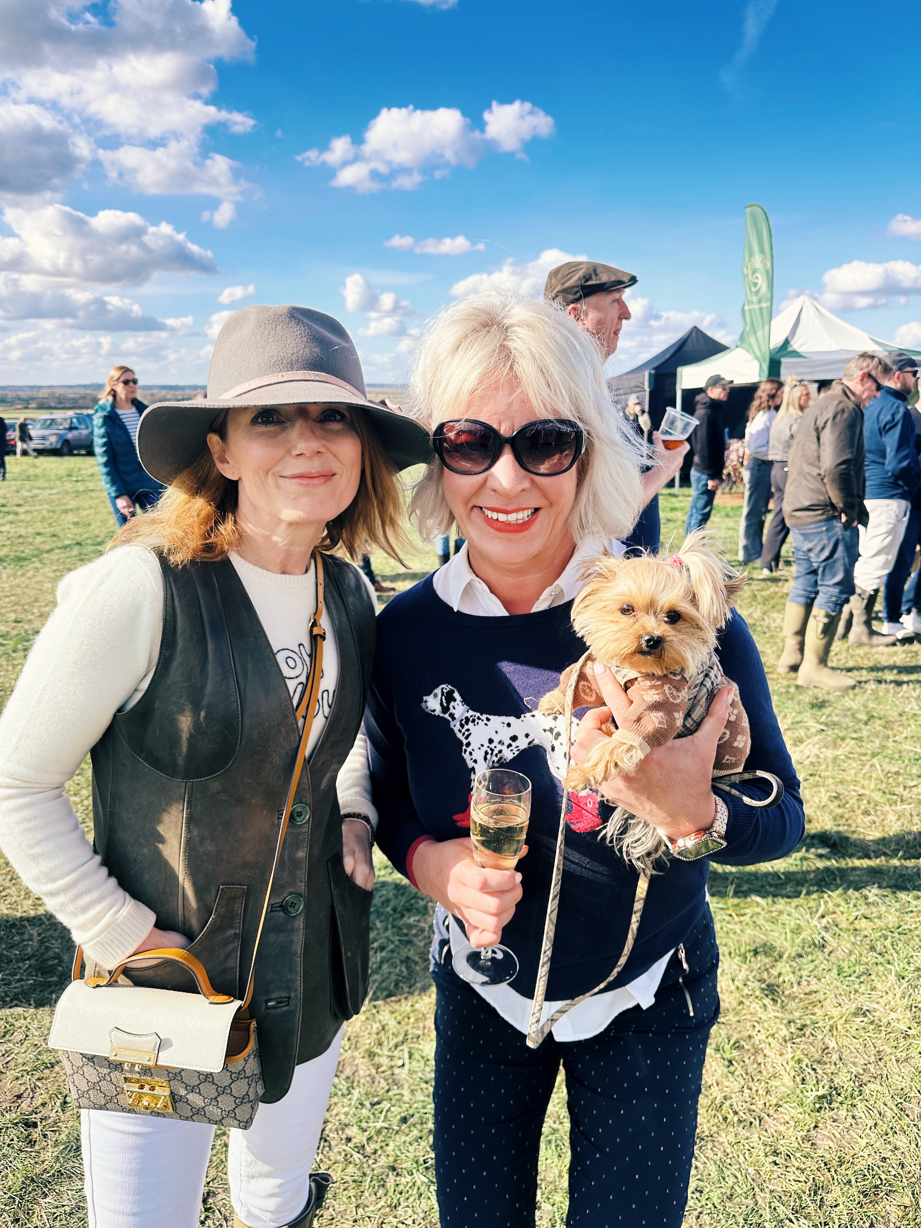Esme with Geri Halliwell